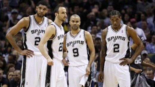 It takes teamwork to win. The Spurs are a team.