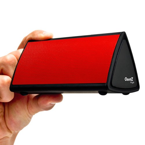 Our pic for the best rated ultraportable bluetooth speaker - The OontZ Angle Bluetooth Enabled Wireless Ultra Portable Speaker(Red)