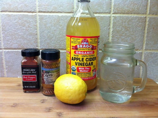 Apple Cider Vinegar Detox Ingredients