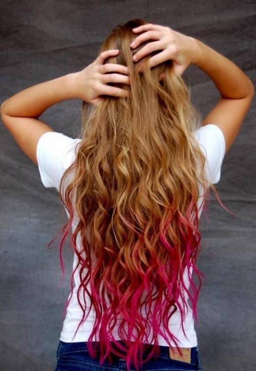 How To Dye Hair Crazy Colors Bellatory Just The Ends