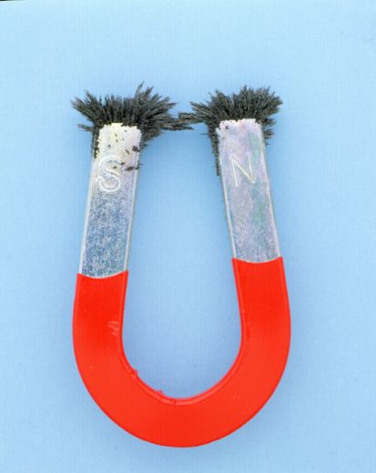 A magnet. Any kind would work.