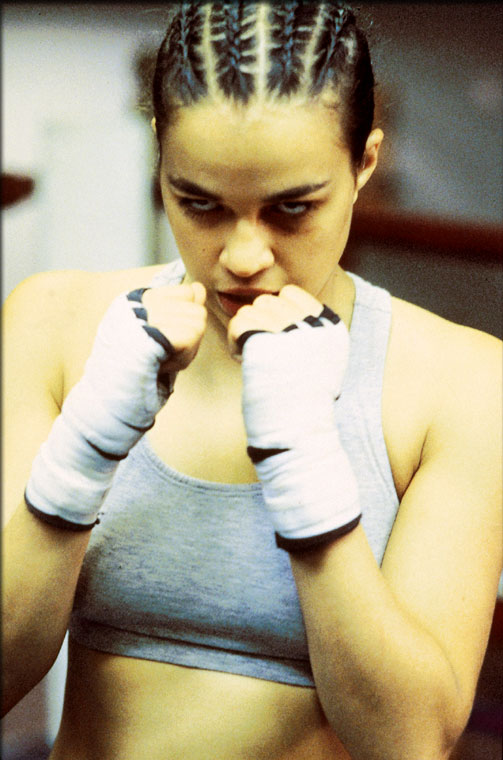 Michelle Rodriguez in "Girlfight" 