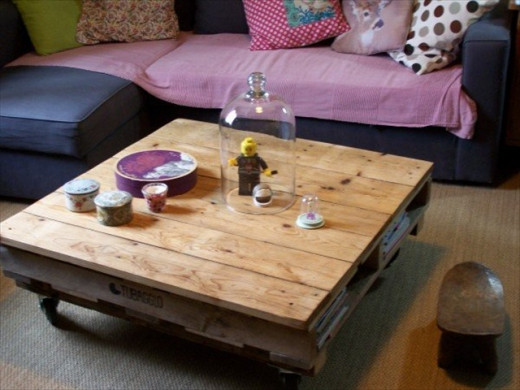 Pallet table.