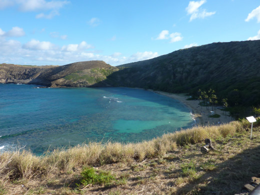 Hanauma Bay.