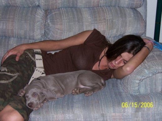 Day I brought her home