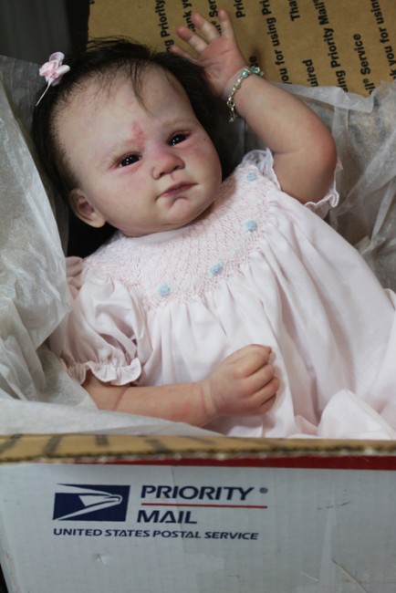 While it is doubtful whether babies were ever shipped in priority mail boxes, many infants were mailed across country in the care of postal clerks on freight cars.