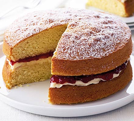 A classic Victoria sandwich