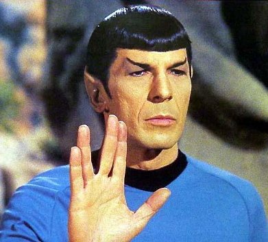 "Nowhere am I so desperately needed as among a shipload of illogical humans."