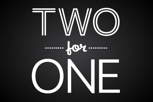 2 for 1 or 1 + 1