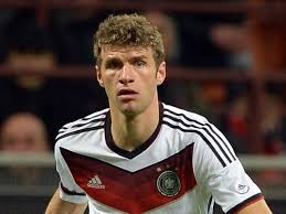 Thomas Muller in the match