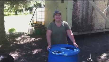 Rainwater storage containers vary in shape and sizes and are available on the used equipment market for low prices. 