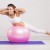 Lower Back Crunches on Stability Ball Lower Back Crunches on Stability Ball