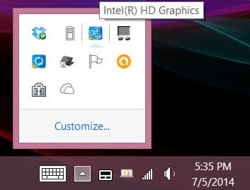 HD Graphics Control Panel