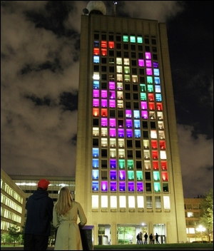 MIT Building Hack of Tetris