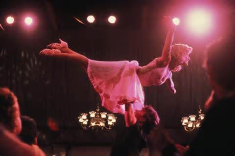 Swayze and Grey in "Dirty Dancing"