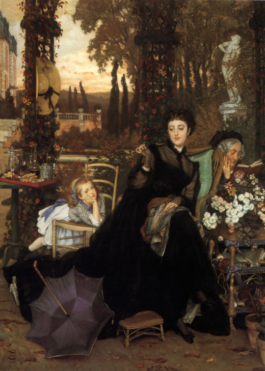 A Widow- By James Tissot