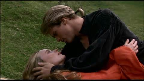 Buttercup and Westley in "The Princess Bride"