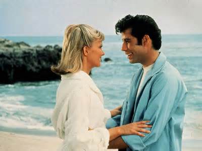 Sandy and Danny in "Grease"