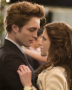 Bella and Edward in "Twilight"