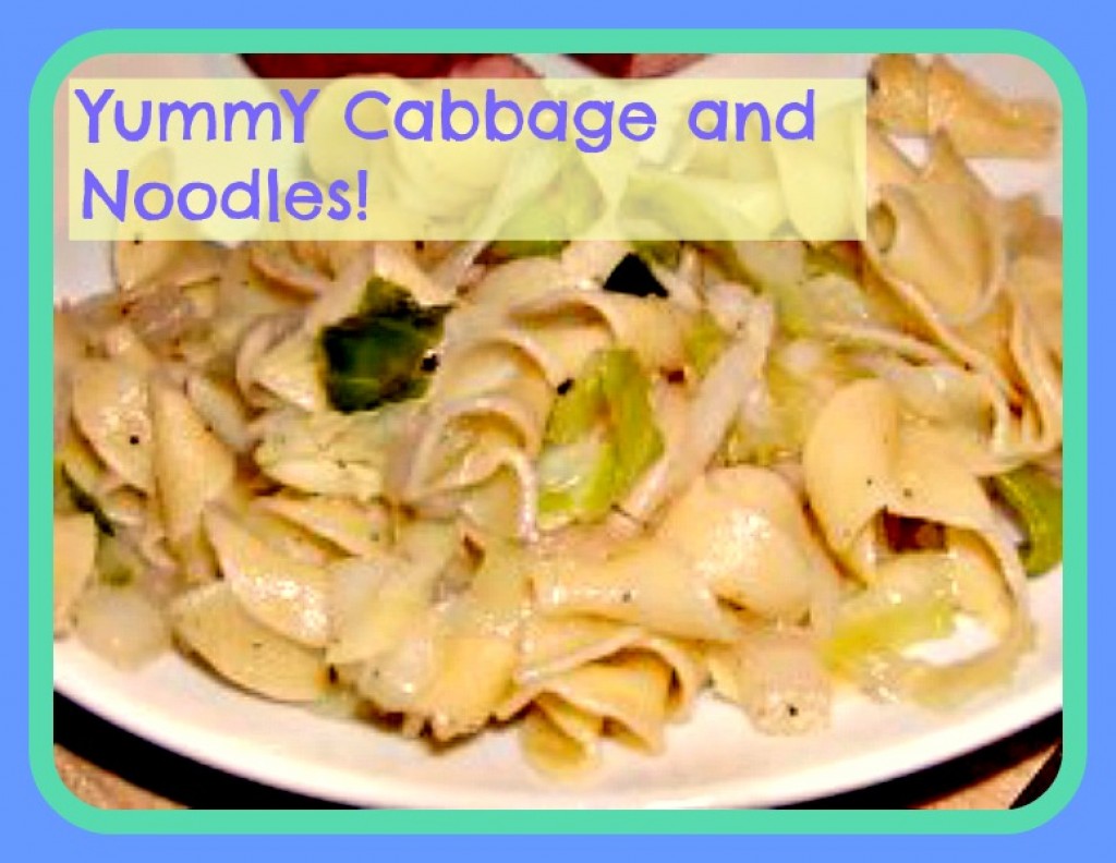 Vegan Recipe for Cabbage and Noodles