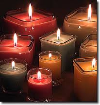 Candles used in rituals.