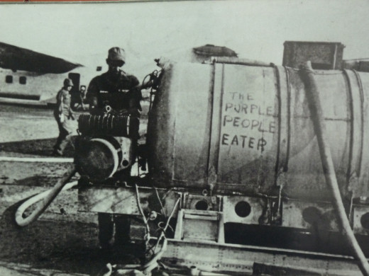 Code name for agent orange gas used in Vietnam?