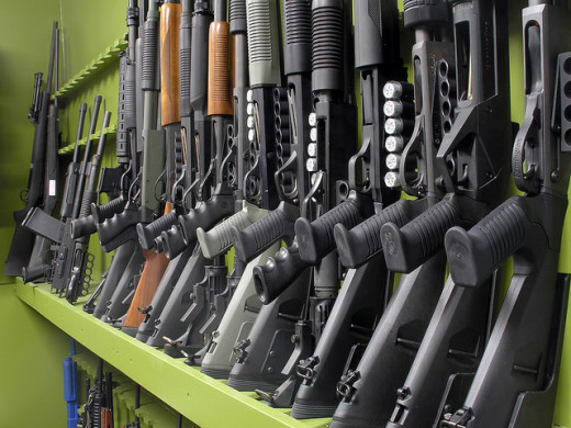 Shotgun rack