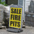 This moving Fire-Pits-for-Sale sign drew me in.
