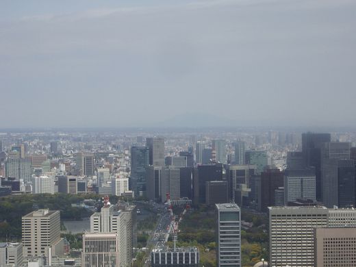 View of Tokyo Japan Skyline