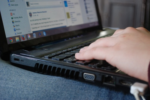 Don't keep your laptop on a surface that prevents proper air flow
