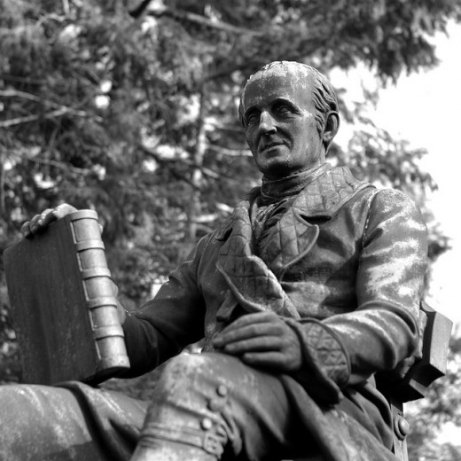Statue in Mount Auburn Cemetery, Cambridge, Massachusetts