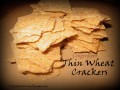 Homemade 5-Ingredient Thin Wheat Crackers