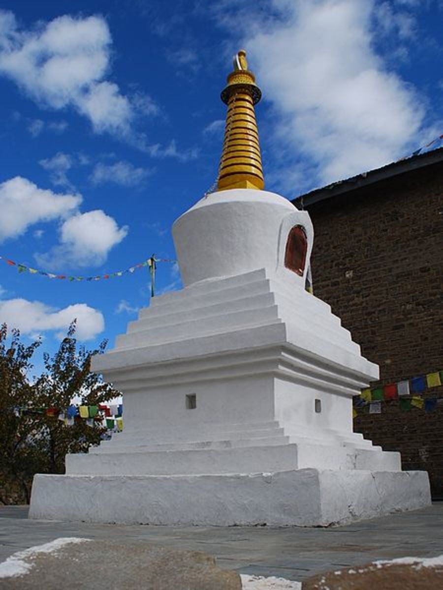 Buddhist Temple at Kalpa