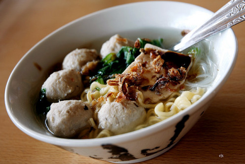 Bakso (Baso) Indonesian Meatballs - Image License: http://creativecommons.org/licenses/by/2.0/legalcode