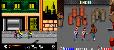 The Aracade Version (Right) Was Definitely More Awesome Looking Than Its NES Counterpart