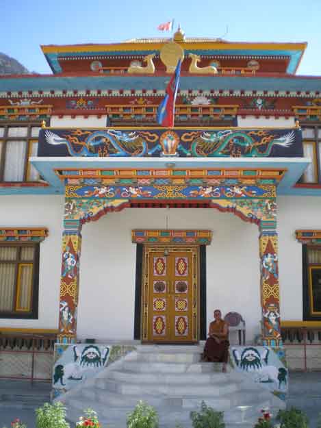 A Monastery in Keylong (stay highly recommended)