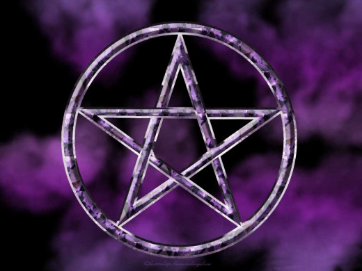 The symbol of most pagans and wiccans. Represents the four elements(earth,air,fire, and water) and spirit (or Self)