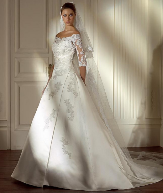 The perfect wedding dress is about your own style and comfort