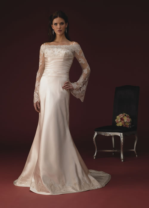 Take your time to find the right wedding dress 