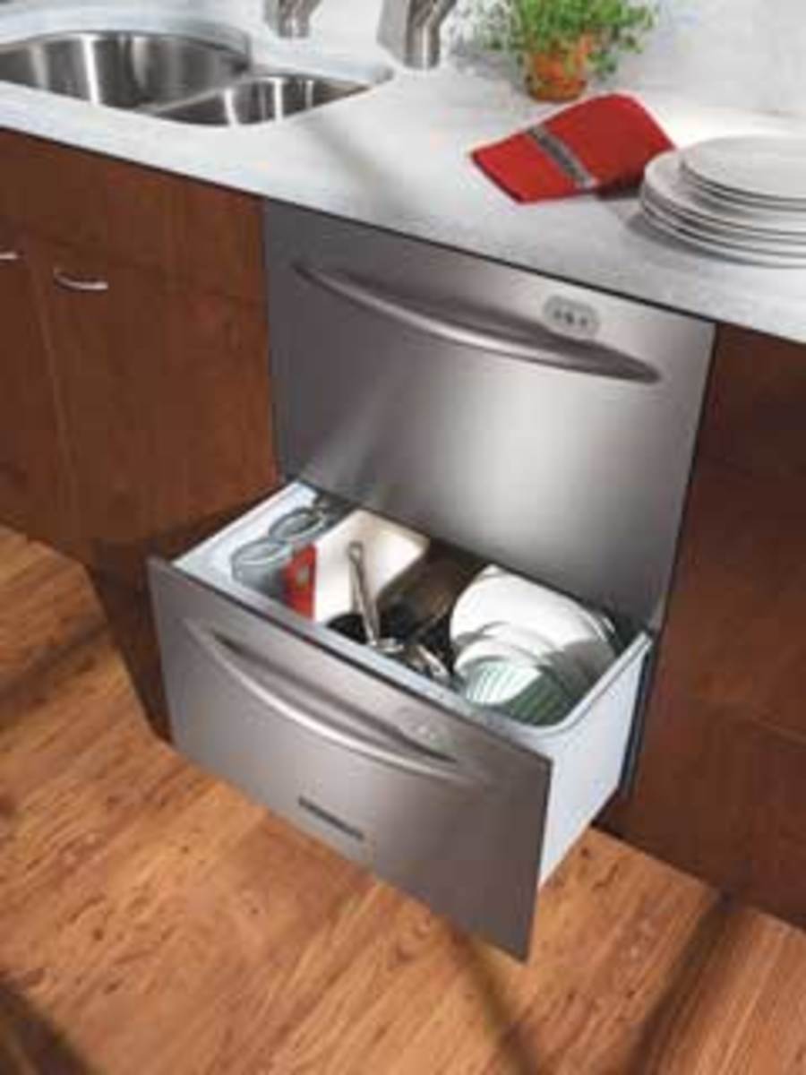 The KitchenAid and Fisher Paykel Two Drawer Dishwasher