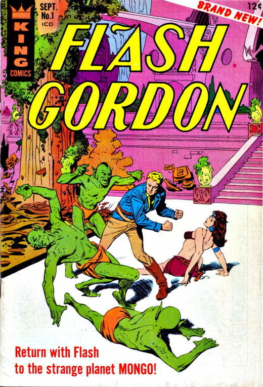 Flash Gordon Returns to the Strange Planet Mongo, King Comics.