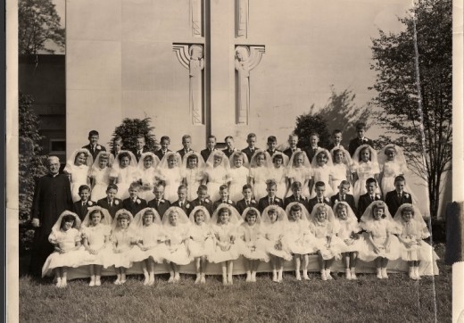 First Communion Christ the King Church Cincinnati 1958