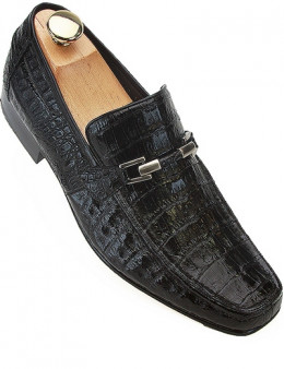 men's leather belly shoes