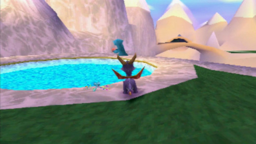 Blue thieves make for a challenge to chase down, the reward is a dragon egg. 