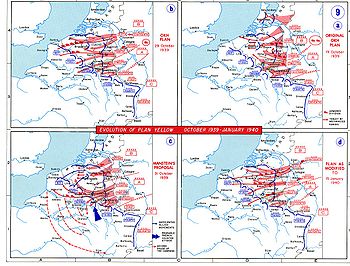 Invasion plan for the Low Countries
