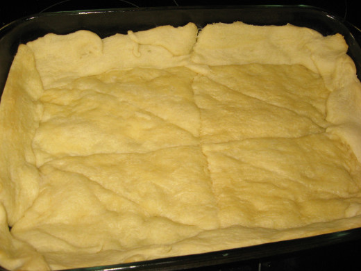 Bake until the crust begins to brown on the edges.