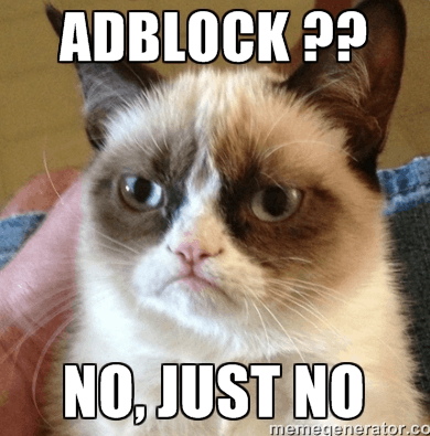 Say no to Adblock! 