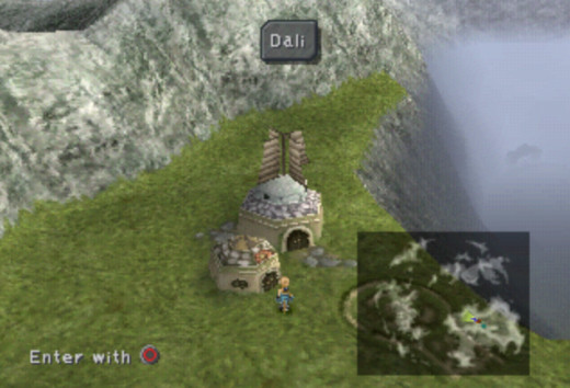 Overworld of Final Fantasy IX