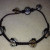 The finished bracelet. The finished bracelet.