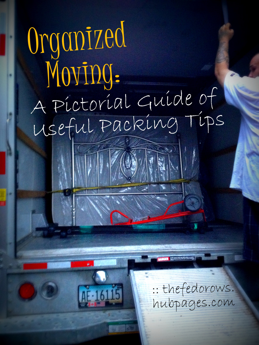 Organized Moving A Pictorial Guide of Useful Packing Tips